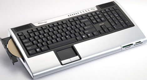Keyboard With Built-In PC