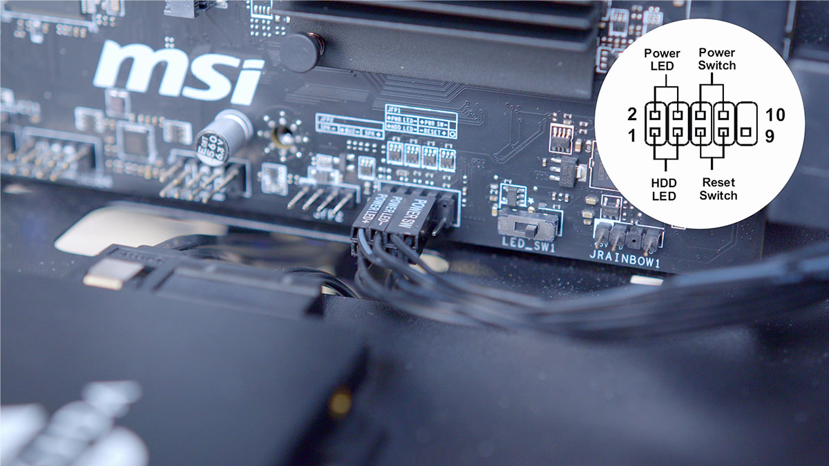 How to Plug In Front Panel Connectors in a Gaming PC GeekaWhat