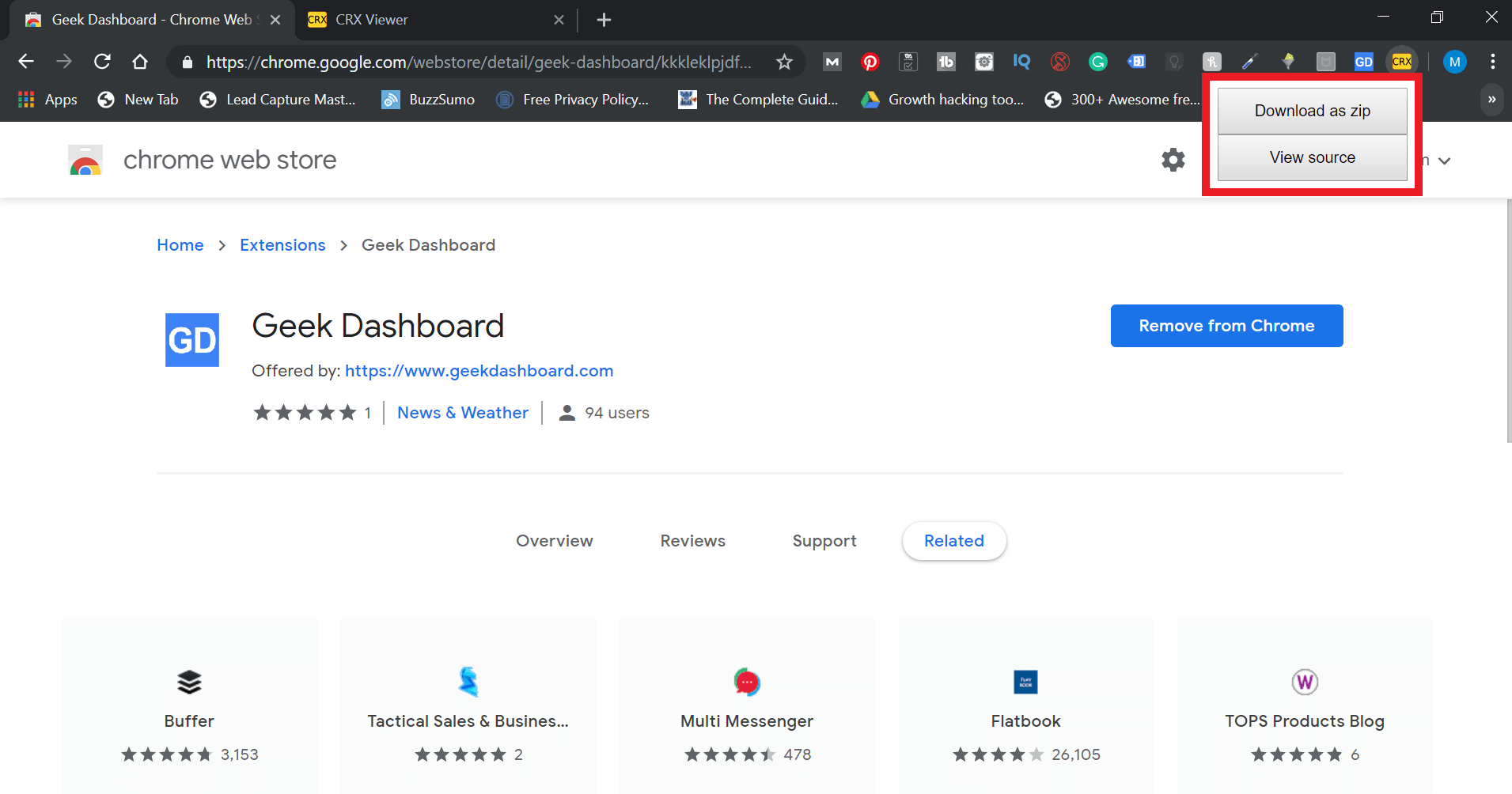 Lighthouse chrome extension crx file source code hohpaselling