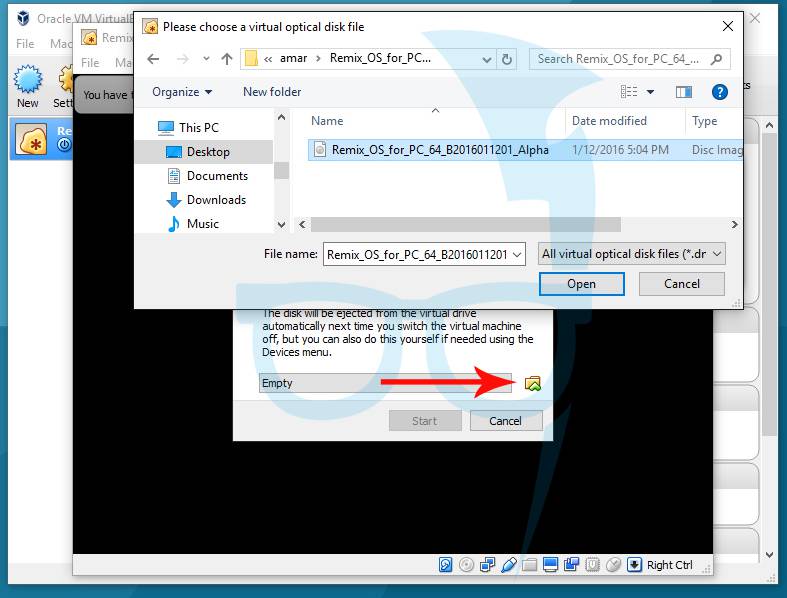 How to Install Remix OS on VirtualBox [Windows, MAC & Linux]