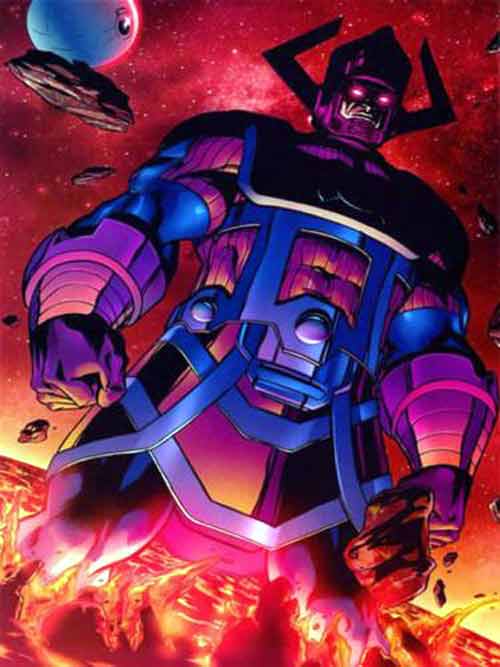Galactus como el máximo jefe en Marvel VS 3