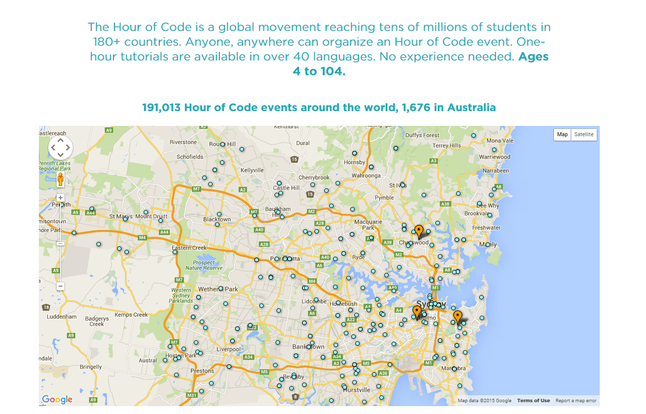 The Hour of Code is upon us Sydney Get involved Geek in Sydney