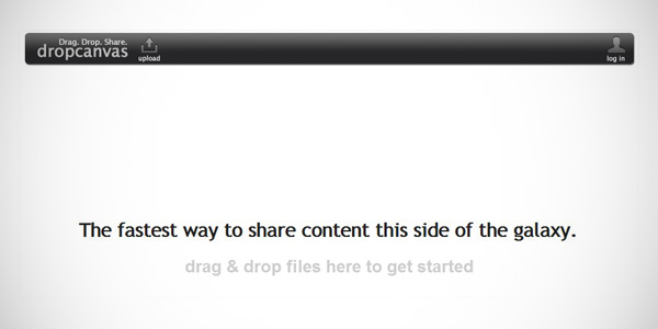 Dropcanvas condividere più file contemporaneamente fino a 5GB Geekissimo