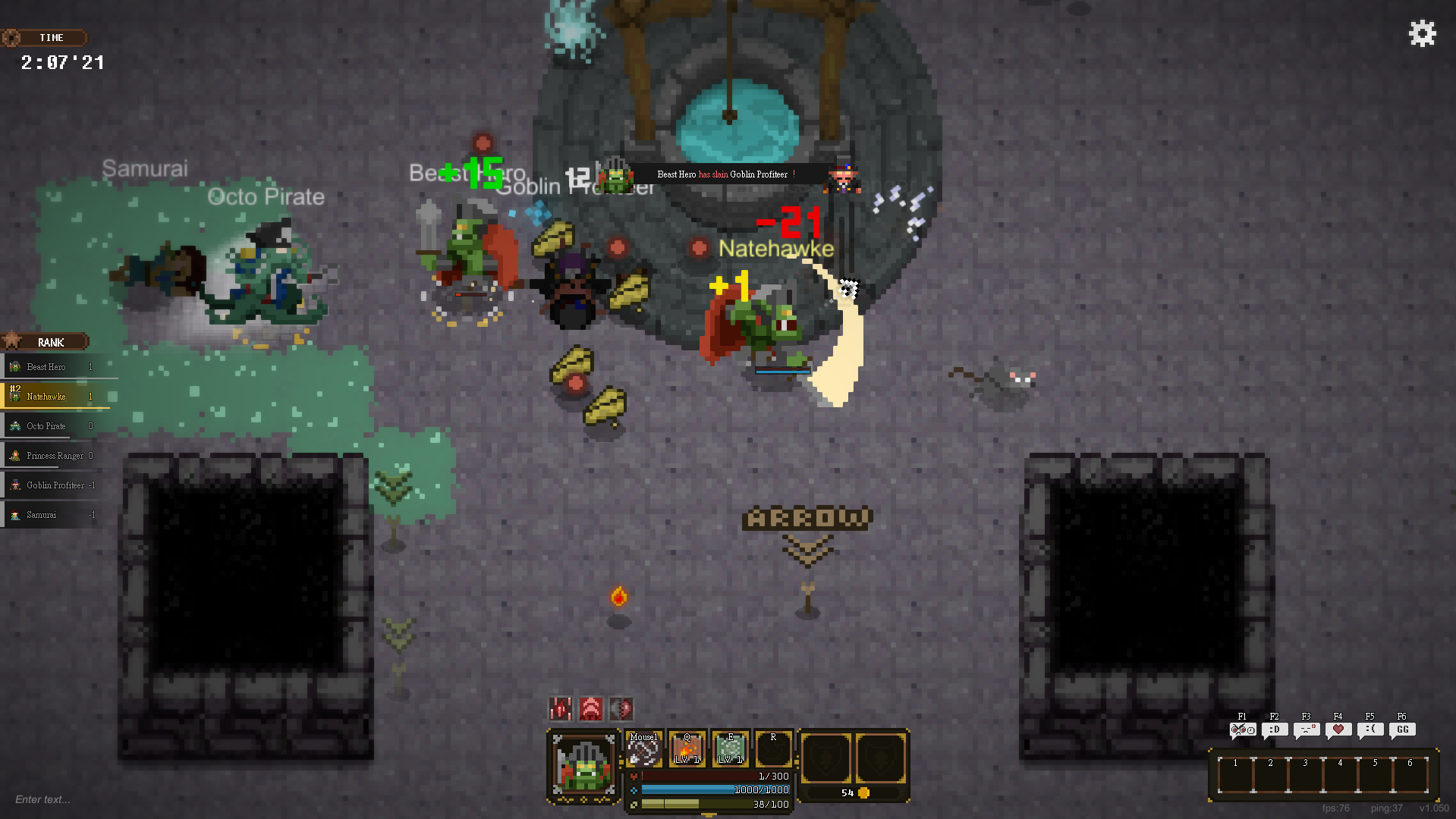 Hunger Dungeon, il nuovo MOBA free in pixelart è
