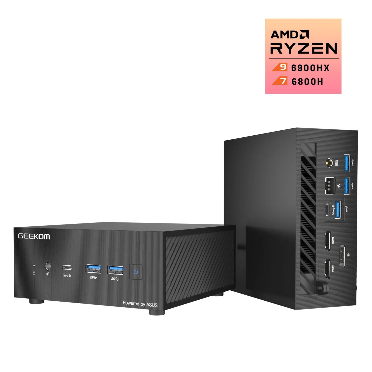 GEEKOM AS 6 Mini PC with AMD Ryzen 9 6900HX