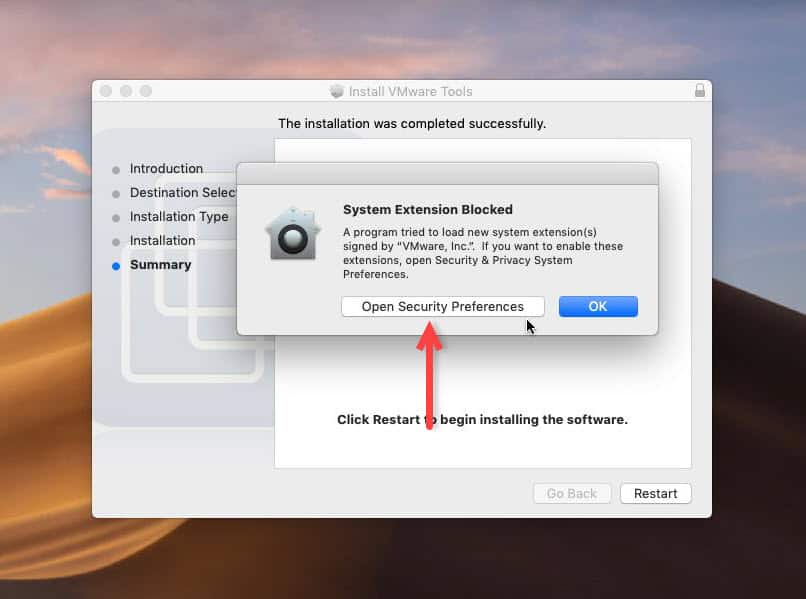 How To Install VMware Tools On MacOS Mojave Geekrar