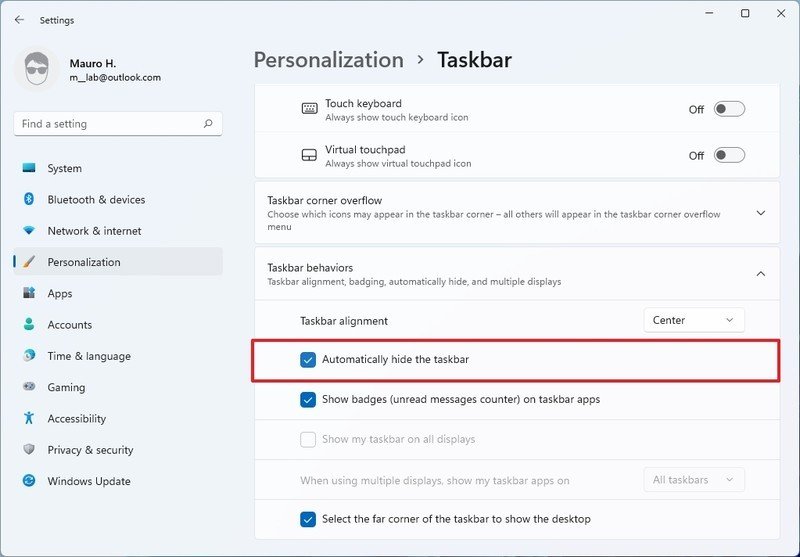 Unable To Autohide The Taskbar In Windows 11? Here's How To Fix It