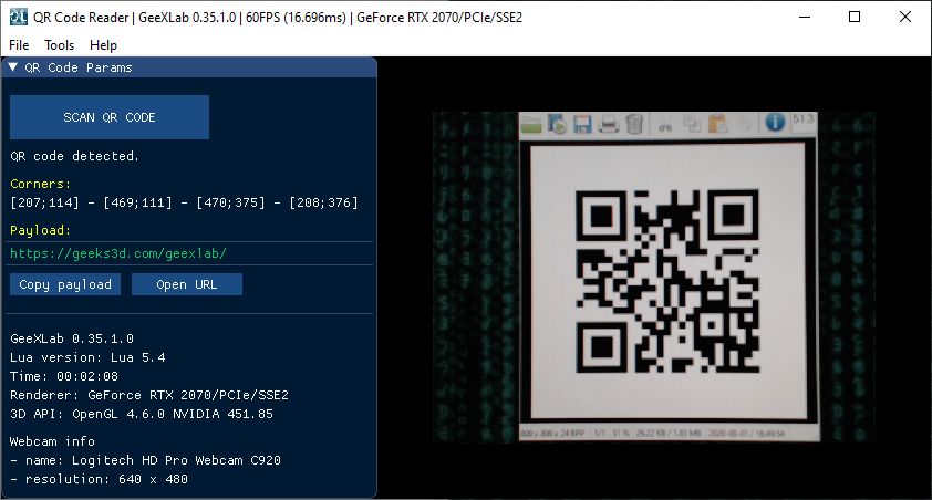 (Demo) QR Codes Generator and Reader HackLAB