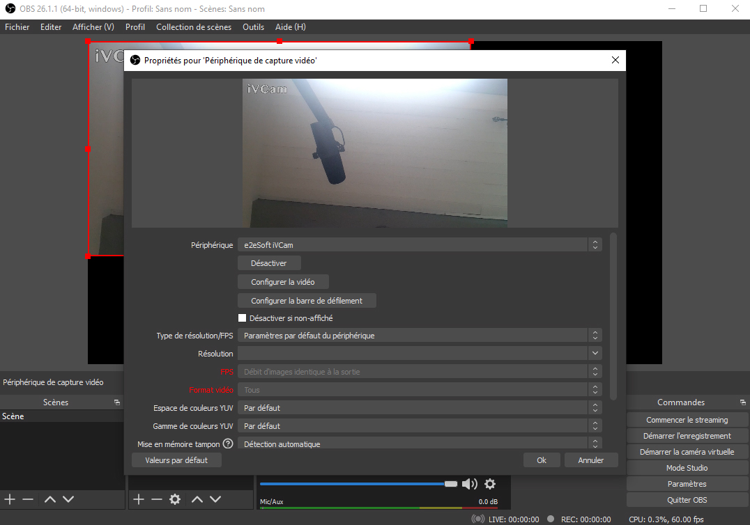 Utiliser son smartphone Android comme caméra sur OBS