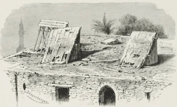 How to construct a "wind catcher" to cool a building - the ingenious ancient method of catching and using a breeze to cool an interior space. 2 Malkafs 1878 TIMEA