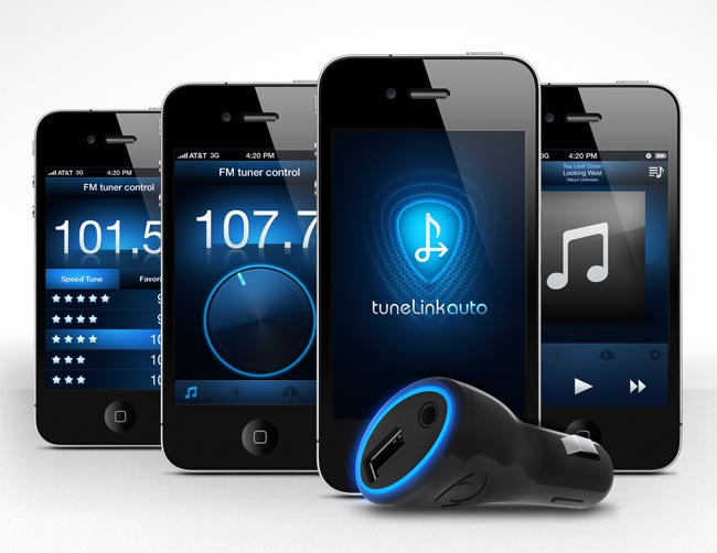 New Potato TuneLink Auto Bluetooth FM Transmitter