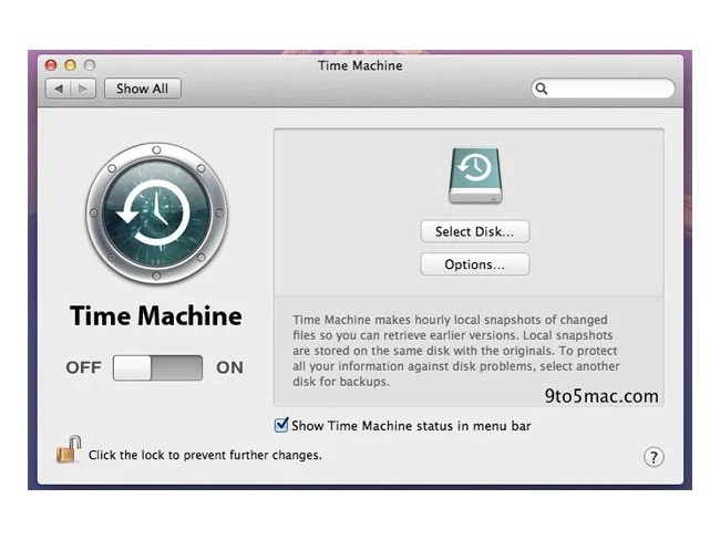 Apple Mac OS X Lion Allows Time Machine To Work Without External Drives