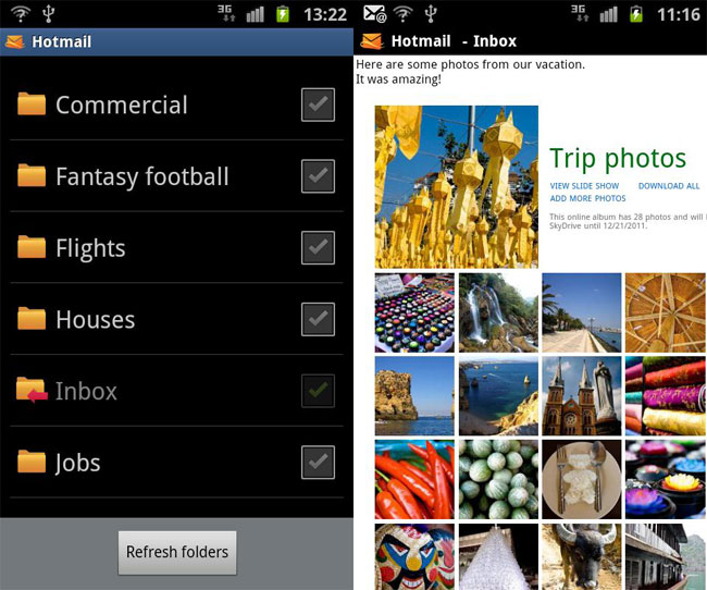 Microsoft Releases Official Hotmail For Android App