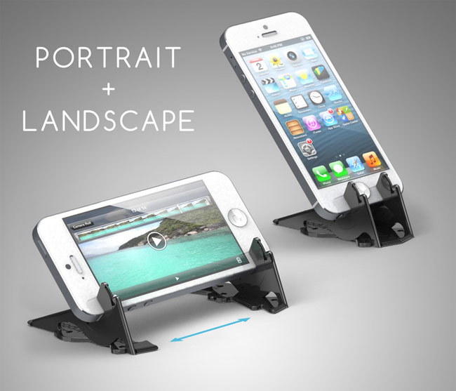Pocket Tripod Credit Card Sized iPhone Stand