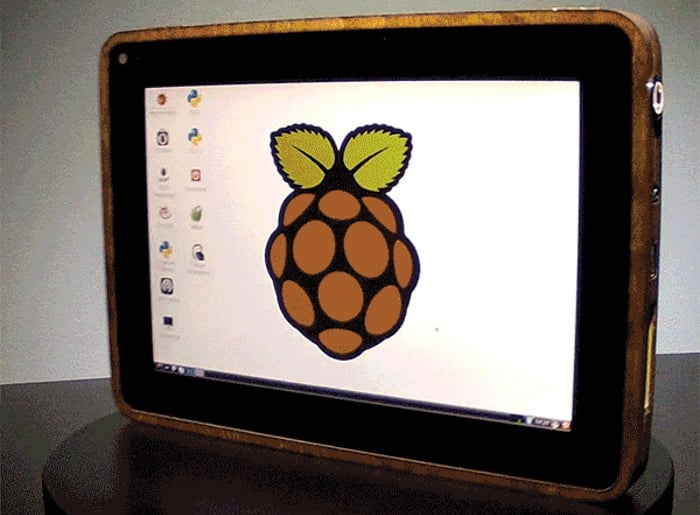 PiPad Raspberry Pi Tablet Built By Michael Castor