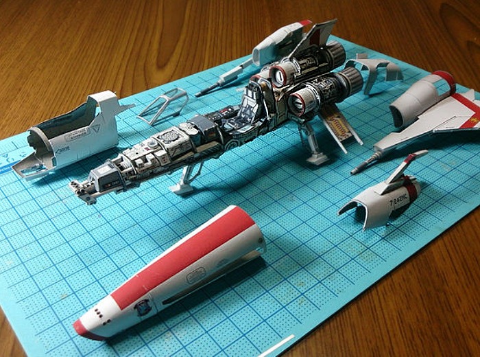 Awesome Paper Star Wars, Robots And Spaceship Models