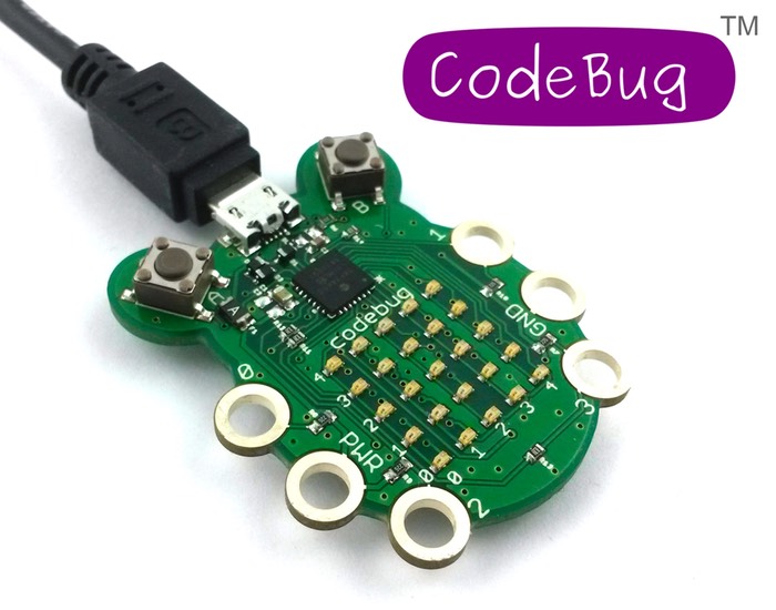 CodeBug Wearable Development Board Launches