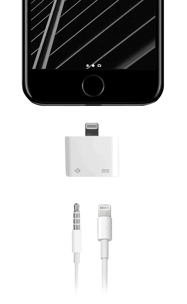 FORE iPhone 7 Headphone Adapter And Charger Geeky Gadgets