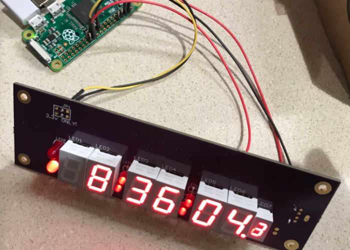 Raspberry Pi Zero W Desk Clock (video) Geeky Gadgets
