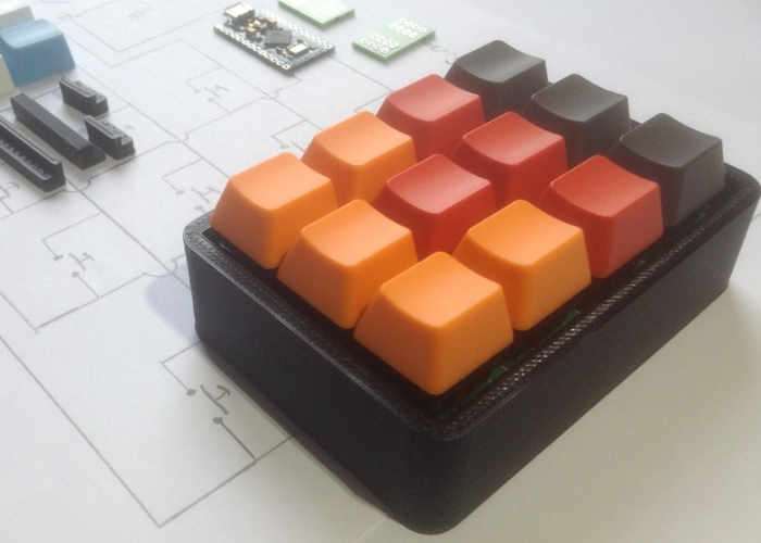 Customisable Shortcut Keypad (video) Geeky Gadgets