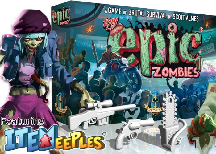 Tiny Epic Zombies Survival Board Game Hits Kickstarter Geeky Gadgets