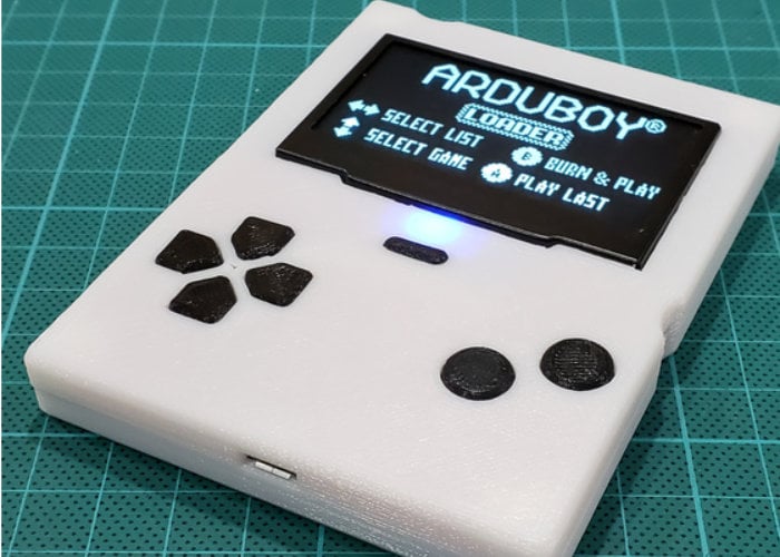 ArduBigBOY 8bit Arduino handheld games console Geeky Gadgets