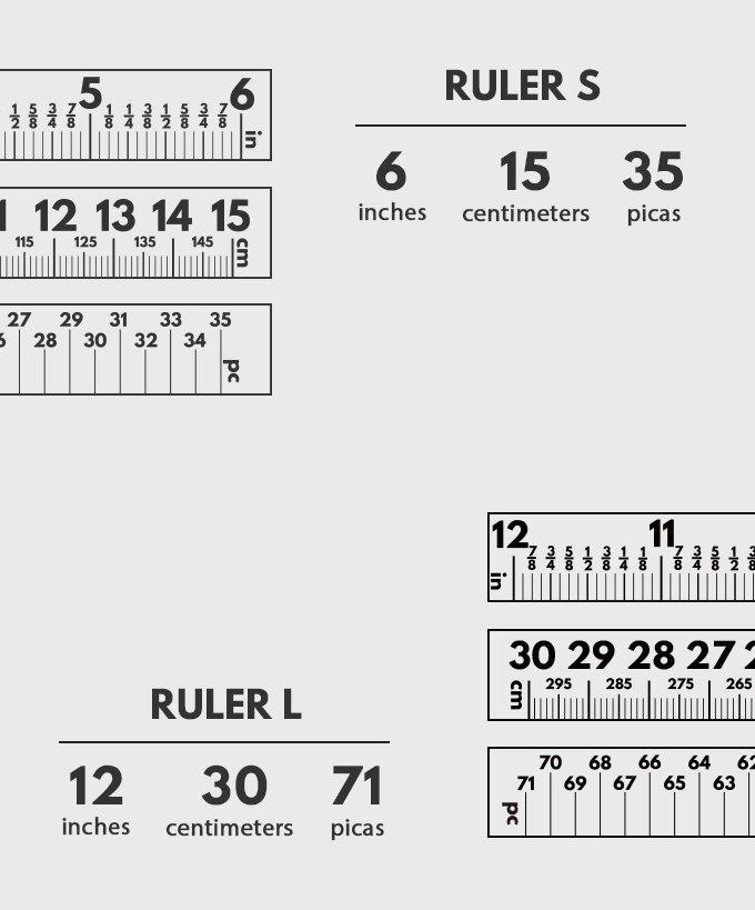 30 degree Ruler aerospace aluminium ruler set from £9 Geeky Gadgets