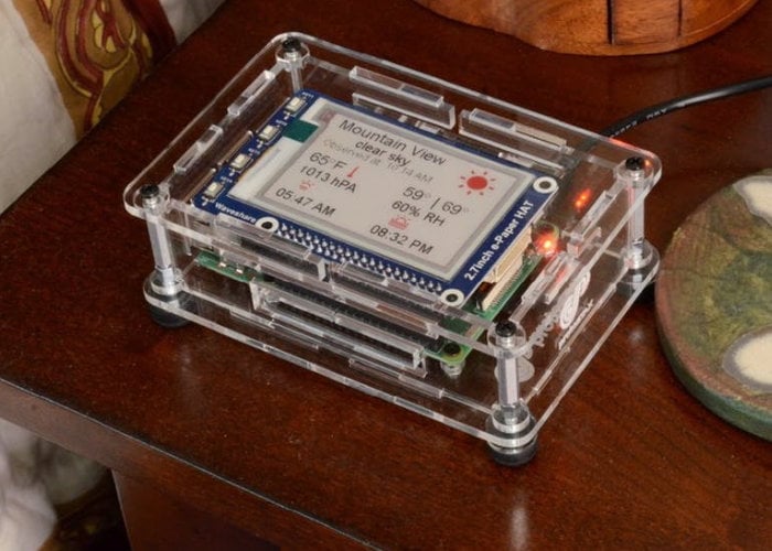 Raspberry Pi Weather Station Geeky Gadgets