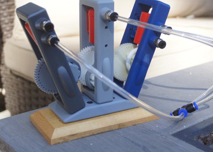 3D printed air powered engine Geeky Gadgets