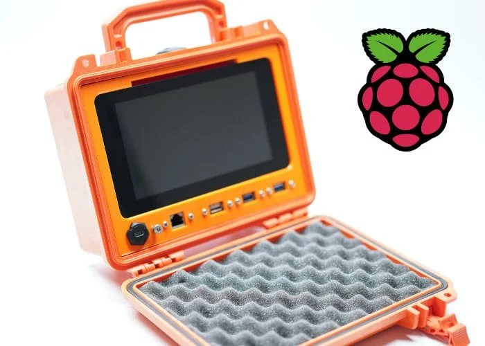 Rugged portable Raspberry Pi mini PC system Geeky Gadgets