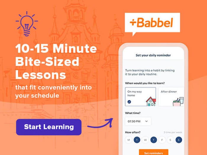 Babbel Language Learning Lifetime Subscription (All Languages), save