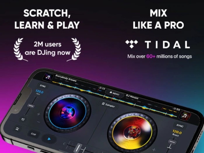Deals DJ it! Music Mixer Premium Plan Lifetime Subscription Geeky