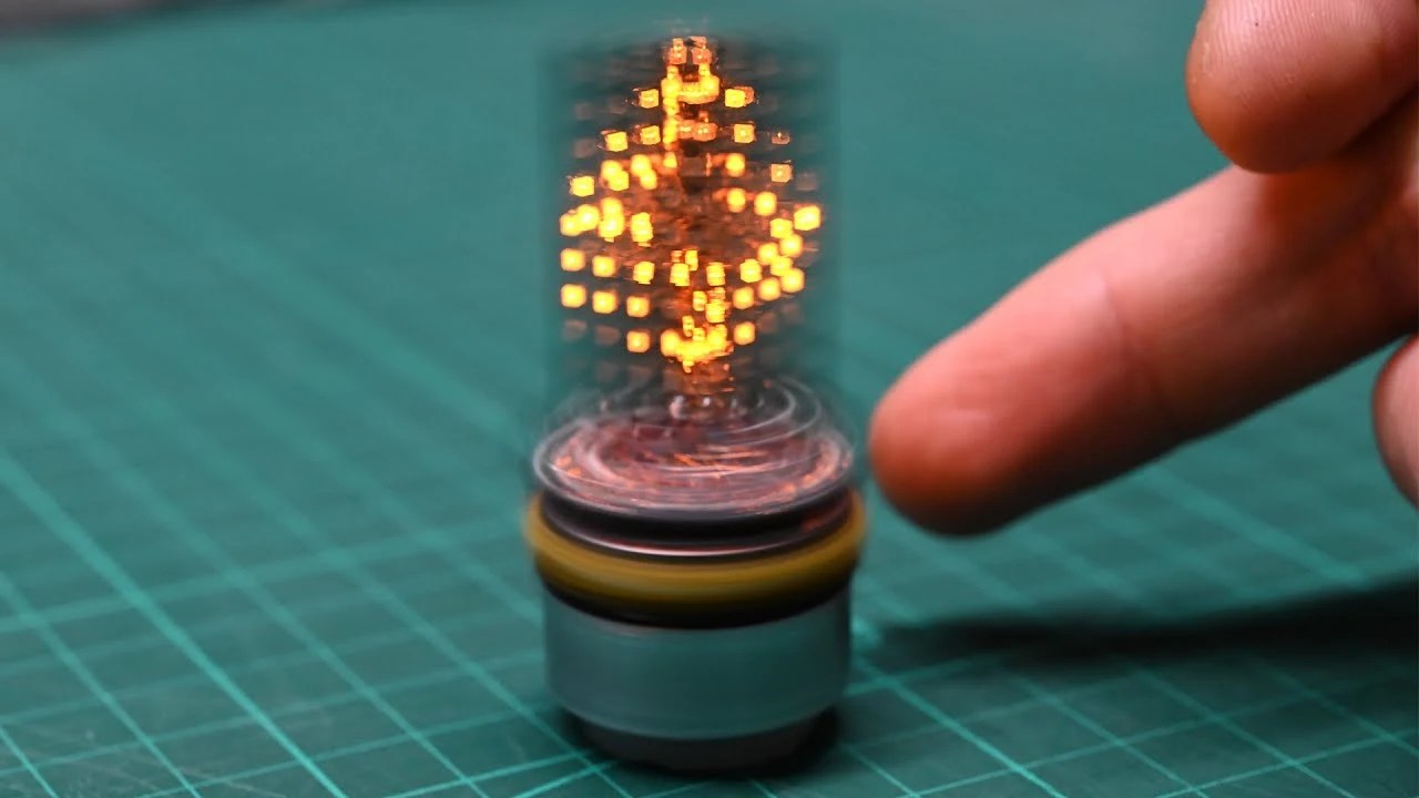 Tiny 3D volumetric display Geeky Gadgets