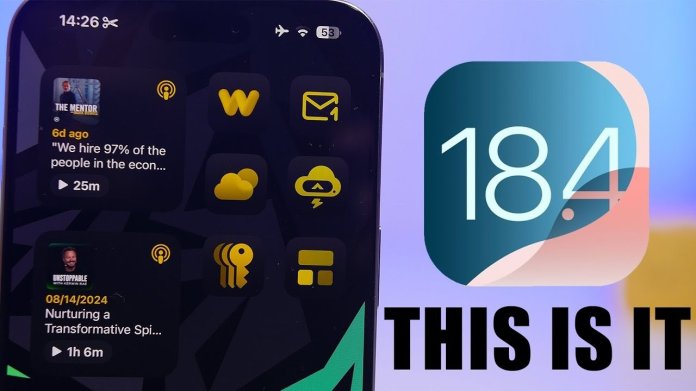 Actualización de iOS 18.4: notificaciones, safari y actualizaciones