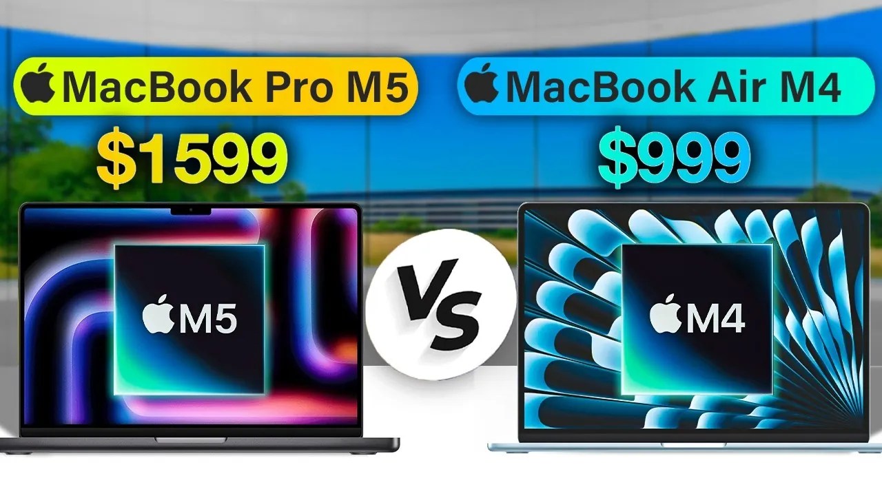 يعمل جهاز M5 MacBook Pro بشكل أكثر سخونة من جهاز M4 الذي يحل محله يعمل جهاز M5 MacBook Pro بشكل أكثر سخونة من جهاز M4 الذي يحل محله