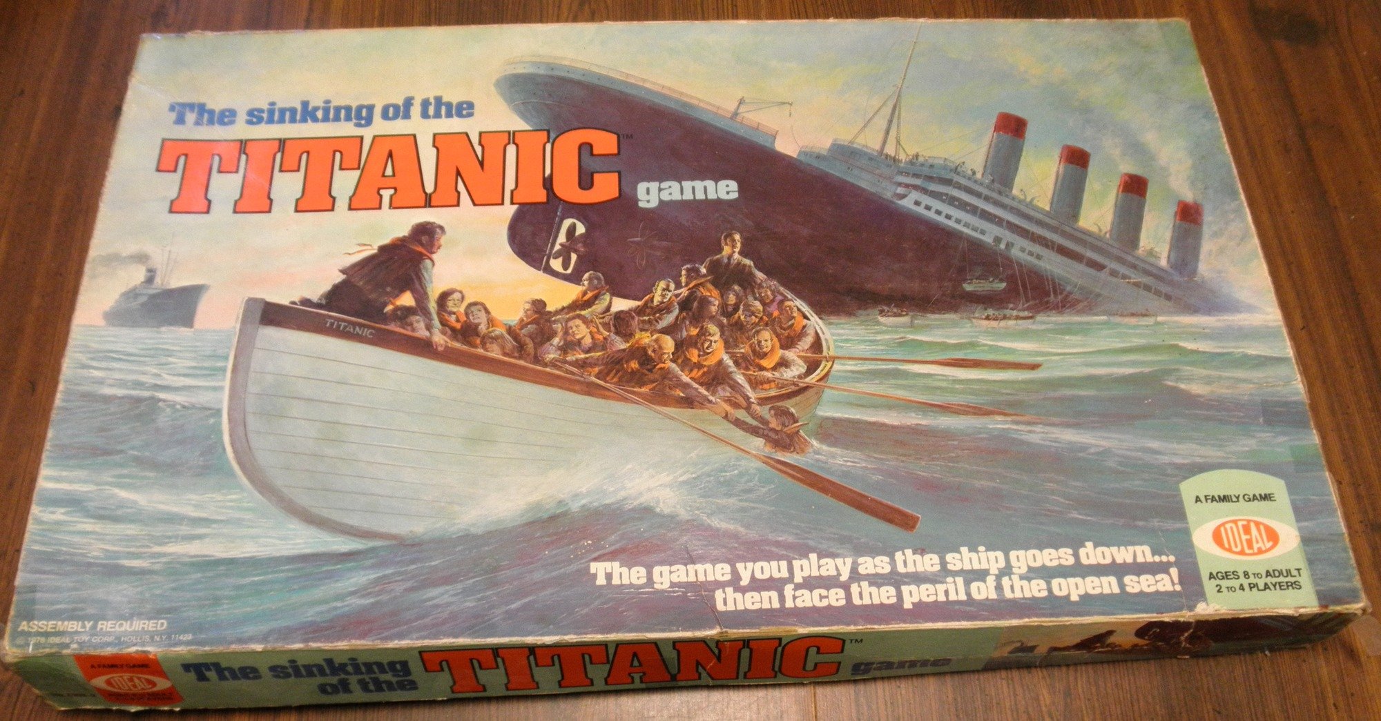 The Sinking of the Titanic Board Game Review Geeky Hobbies