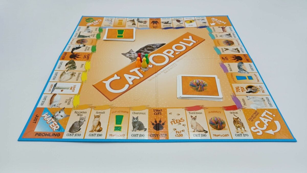 CatOpoly Board Game Rules and Instructions for How to Play Geeky
