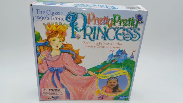 Pretty Pretty Princess Board Game: Rules and Instructions for How to