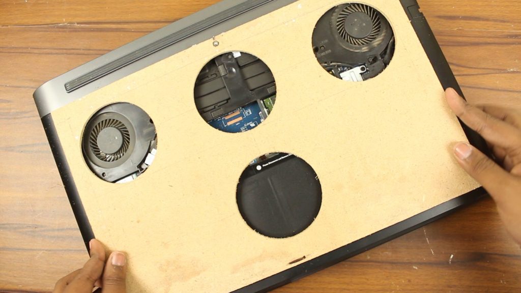 How to Cool Laptop Properly? Let's Create a Simple Back Cover! GEEKY