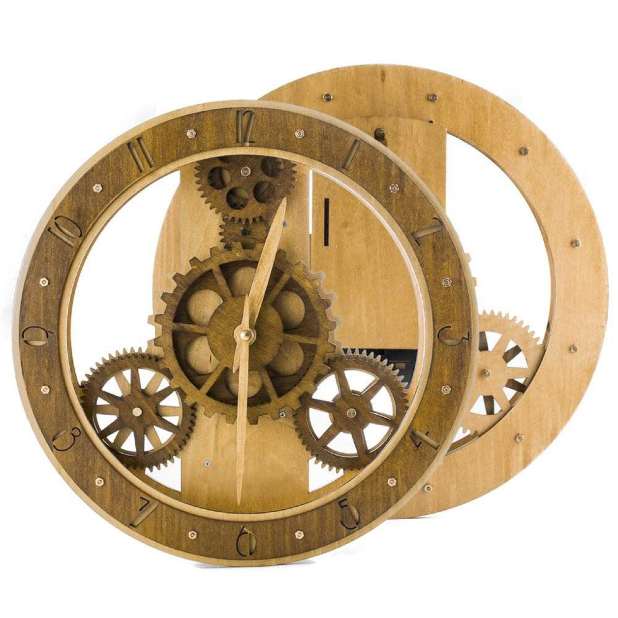 Geet London 3d circle gear clock