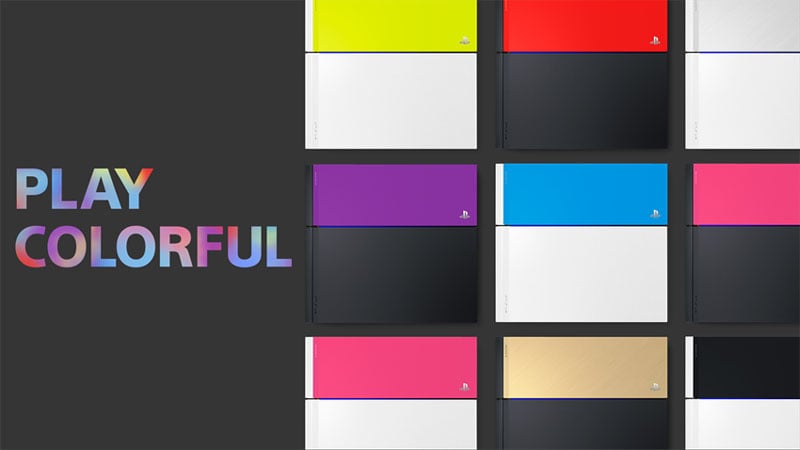 PS4 HDD bay cover color variations announced for Japan Gematsu