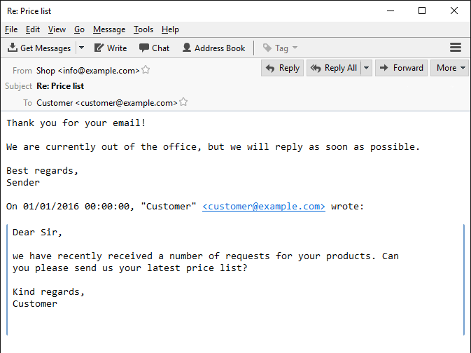 Create and Send An Email Reply in C / Gembox