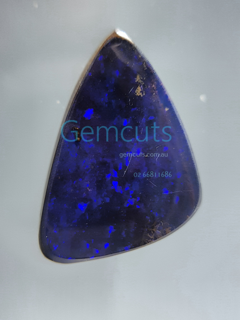 Australian Black Boulder Opal Freeform