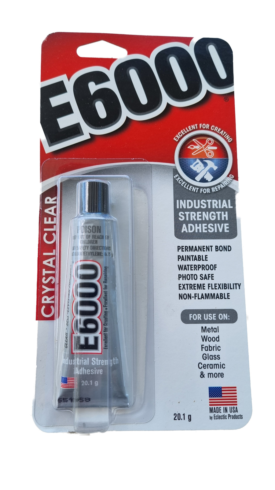 E6000 Industrial Strength Glue 20.1g