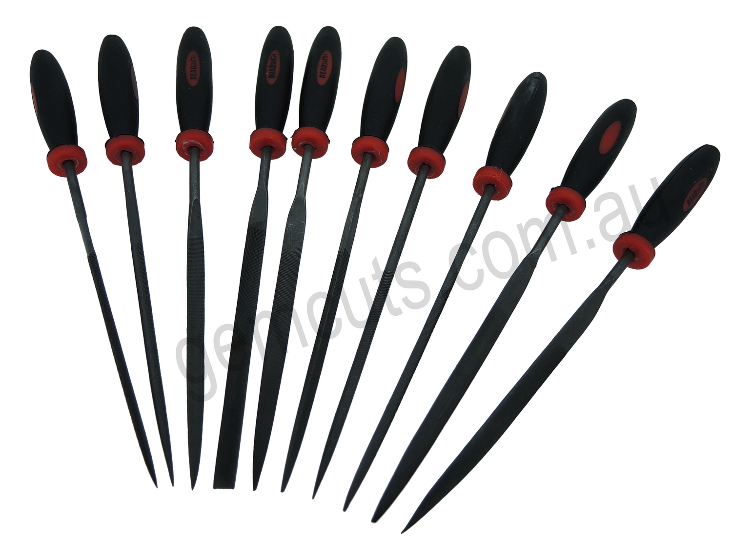 Steel Needle Files 140mm Set of 10 Fine Cut