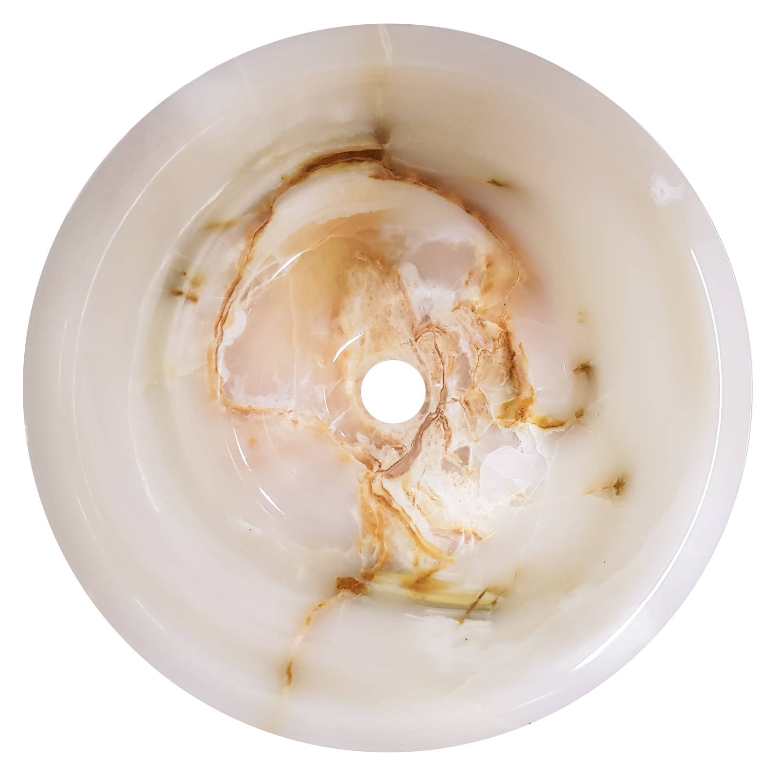 White onyx sink GL84 Gemlook