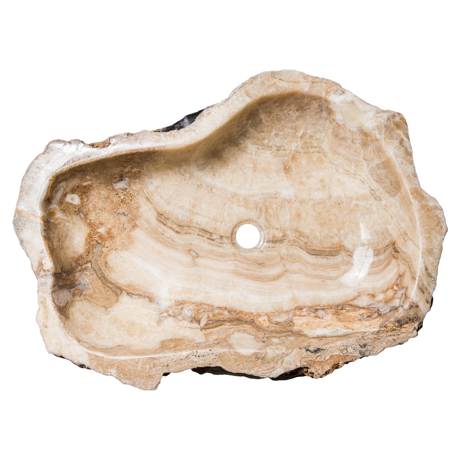 Honey onyx sink GL162 Gemlook