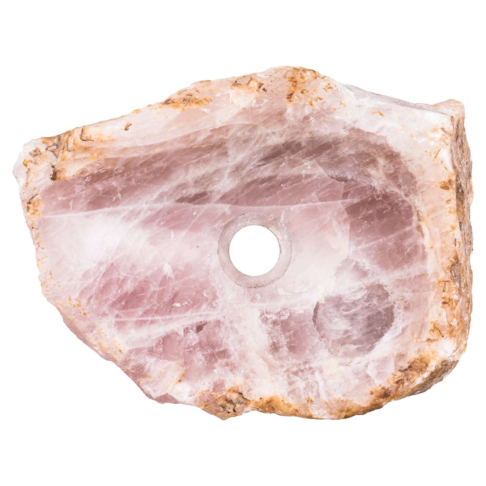 ROSE QUARTZ NATURAL SINK GL429 Gemlook