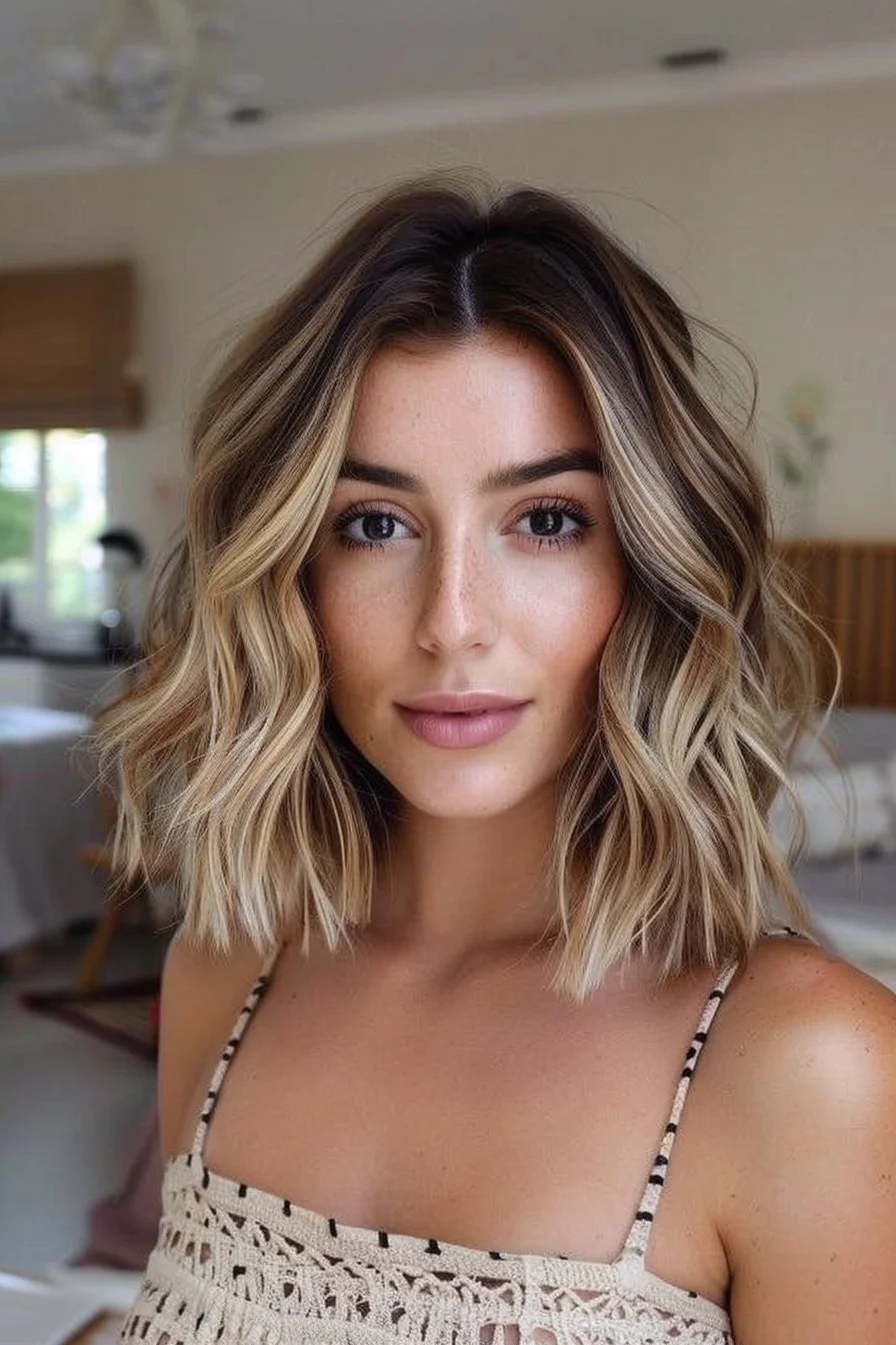 Stunning Shoulder Length Hairstyles To Inspire Your Next Cut(04)