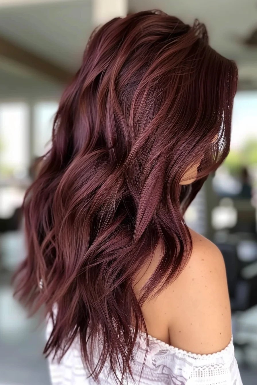 Chocolate Cherry Brown Hair Ideas For The Ultimate Luxurious Look